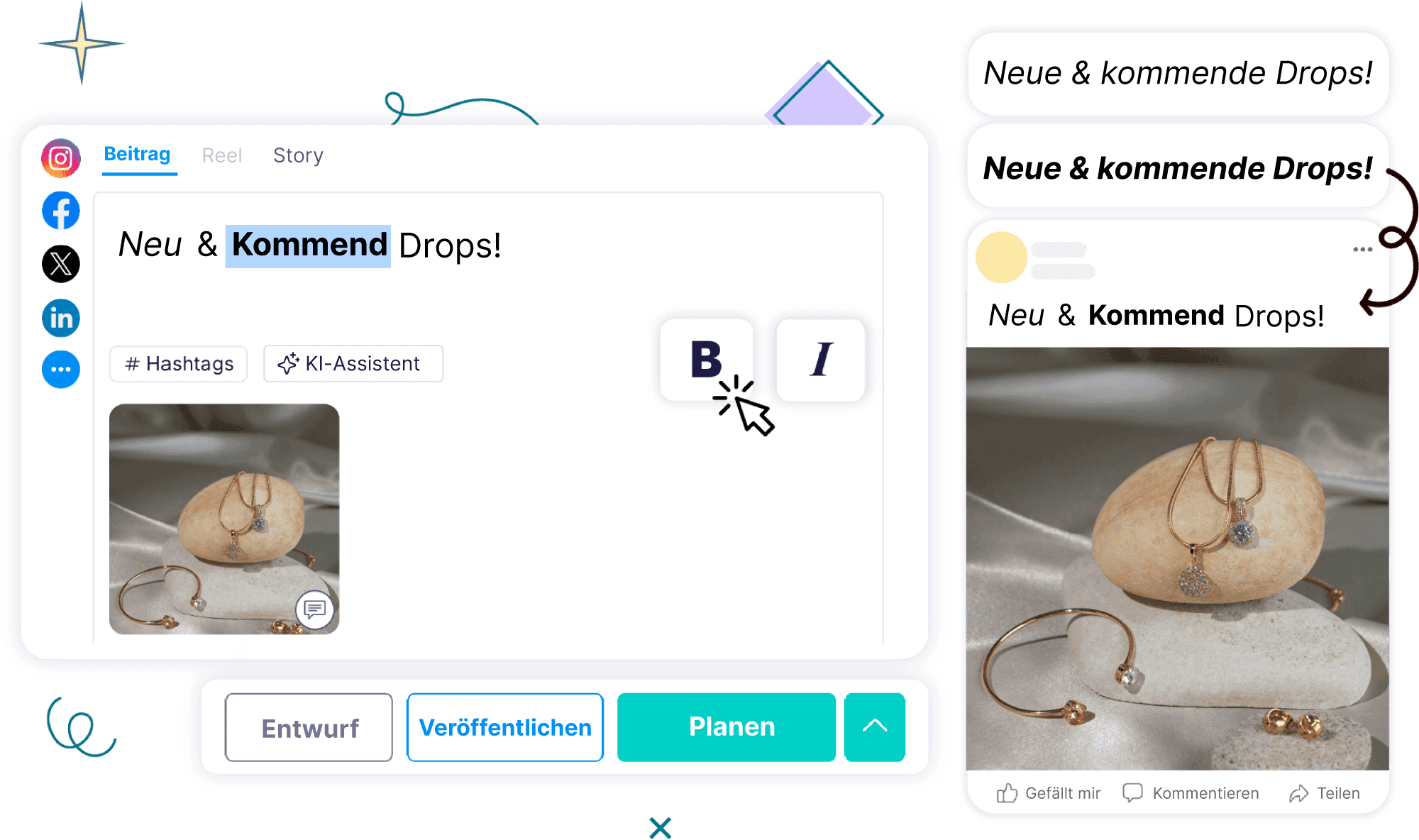Bold And Italic Integration