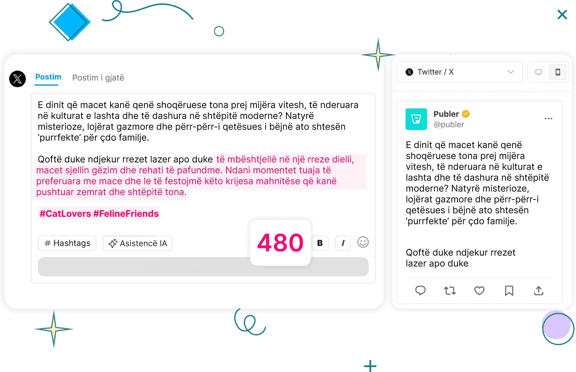 Character Counter Integration